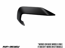 Ford Mustang 2024+ AIR DESIGN Air Curtain Set - Satin Black