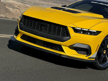 Ford Mustang 2024+ AIR DESIGN Air Curtain Set - Satin Black