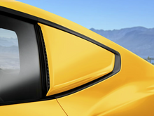 Ford Mustang 2024+ AIR DESIGN Qtr Window Scoop Set