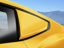 Ford Mustang 2024+ AIR DESIGN Qtr Window Scoop Set