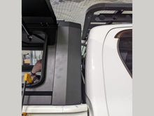 Toyota HILUX REVO SR (J-DECK) DC 2015-2025 BLACK TITAN HYBRID CANOPY - Stainless Steel Alloy Modular