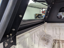 Toyota HILUX REVO SR (J-DECK) DC 2015-2025 BLACK TITAN HYBRID CANOPY - Stainless Steel Alloy Modular