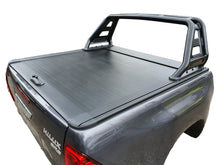 TOYOTA HILUX RUGGED X DC 2015-2025 MANUAL ROLLER SHUTTER COVER for Sports Bar tonneau hard lid