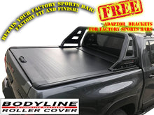 TOYOTA HILUX RUGGED X DC 2015-2025 MANUAL ROLLER SHUTTER COVER for Sports Bar tonneau hard lid