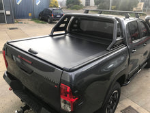 TOYOTA HILUX RUGGED X DC 2015-2025 MANUAL ROLLER SHUTTER COVER for Sports Bar tonneau hard lid