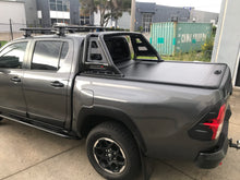 TOYOTA HILUX RUGGED X DC 2015-2025 MANUAL ROLLER SHUTTER COVER for Sports Bar tonneau hard lid