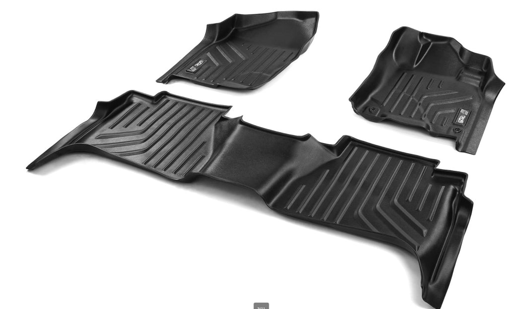 Nissan NAVARA D23 2021+ MaxPro 3D LASER CAR MATS FLOORLINERS ALL WEA