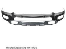 Dodge RAM 1500 DT 2019+ AIR DESIGN Front Bumper Guard Off-Road - SILVER / SATIN BLACK