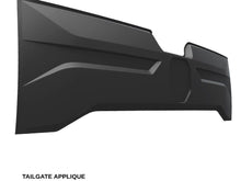 Dodge RAM 1500 DT 2019+ AIR DESIGN Tailgate Applique Panel - SATIN BLACK