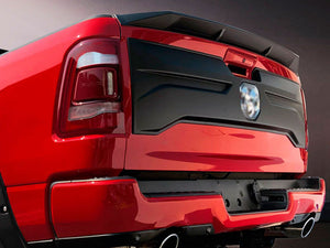 Dodge RAM 1500 DT 2019+ AIR DESIGN Tailgate Applique Panel - SATIN BLACK
