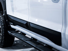 Chev SILVERADO 2019-2024 AIR DESIGN Door Rocker Panels (set of 4) - SATIN BLACK - ONLY FOR CREW CAB