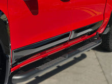 Chev SILVERADO 2019-2024 AIR DESIGN Door Rocker Panels (set of 4) - SATIN BLACK - ONLY FOR CREW CAB