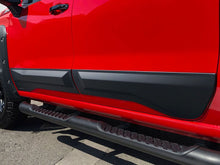 Chev SILVERADO 2019-2024 AIR DESIGN Door Rocker Panels (set of 4) - SATIN BLACK - ONLY FOR CREW CAB