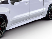 Chev SILVERADO 2019-2024 AIR DESIGN Side Skirts & Box Extensions Street for CREW CAB SHORT BOX (6 pieces) - PRIMED