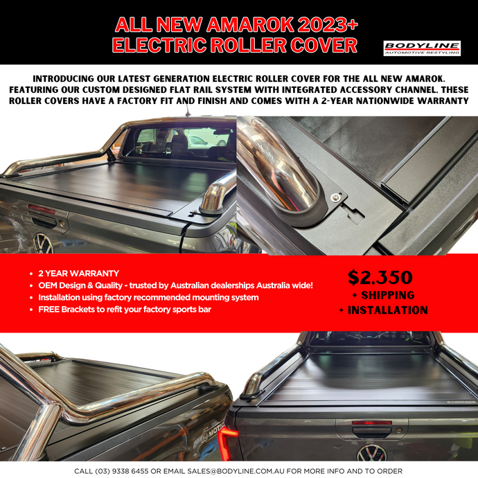 All New Amarok 2023+ Electric Rollercover