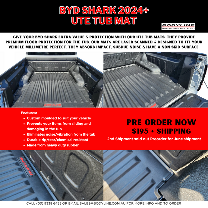 BYD Shark 2024+ Ute Tub Mat