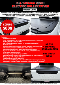 Kia Tasman X-Pro 2025+ Electric Roller Cover PRE ORDER NOW!