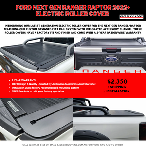 Ford Next Gen Ranger Raptor 2022+ Electric Rollercover