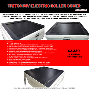 Mitsubishi Triton MV 2024+ Electric Rollercover