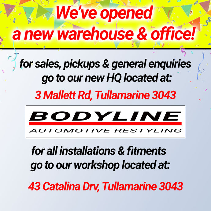 WE'VE OPENED UP A NEW WAREHOUSE AND OFFICE!