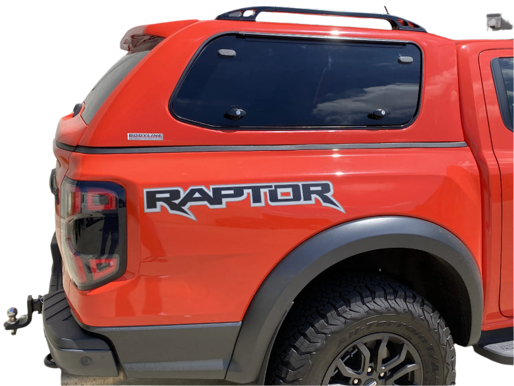 Ford RANGER RAPTOR (Next Gen) DC 2022+ Painted AEROSHELL CANOPY ...