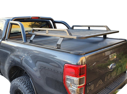 FORD RANGER EC 2012-2021 ELECTRIC ROLLER SHUTTER COVER for Sports Bar tonneau hard lid