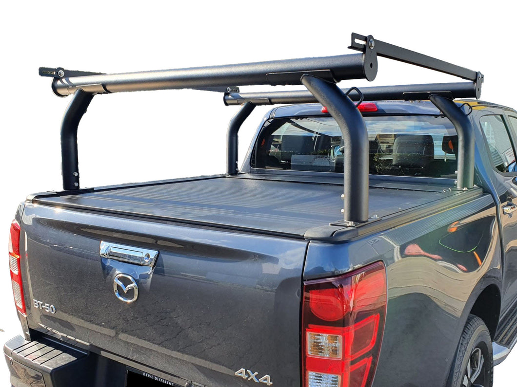 MAZDA BT-50 DC (RG04) 2020+ ELECTRIC ROLLER SHUTTER COVER for Sports Bar tonneau hard lid