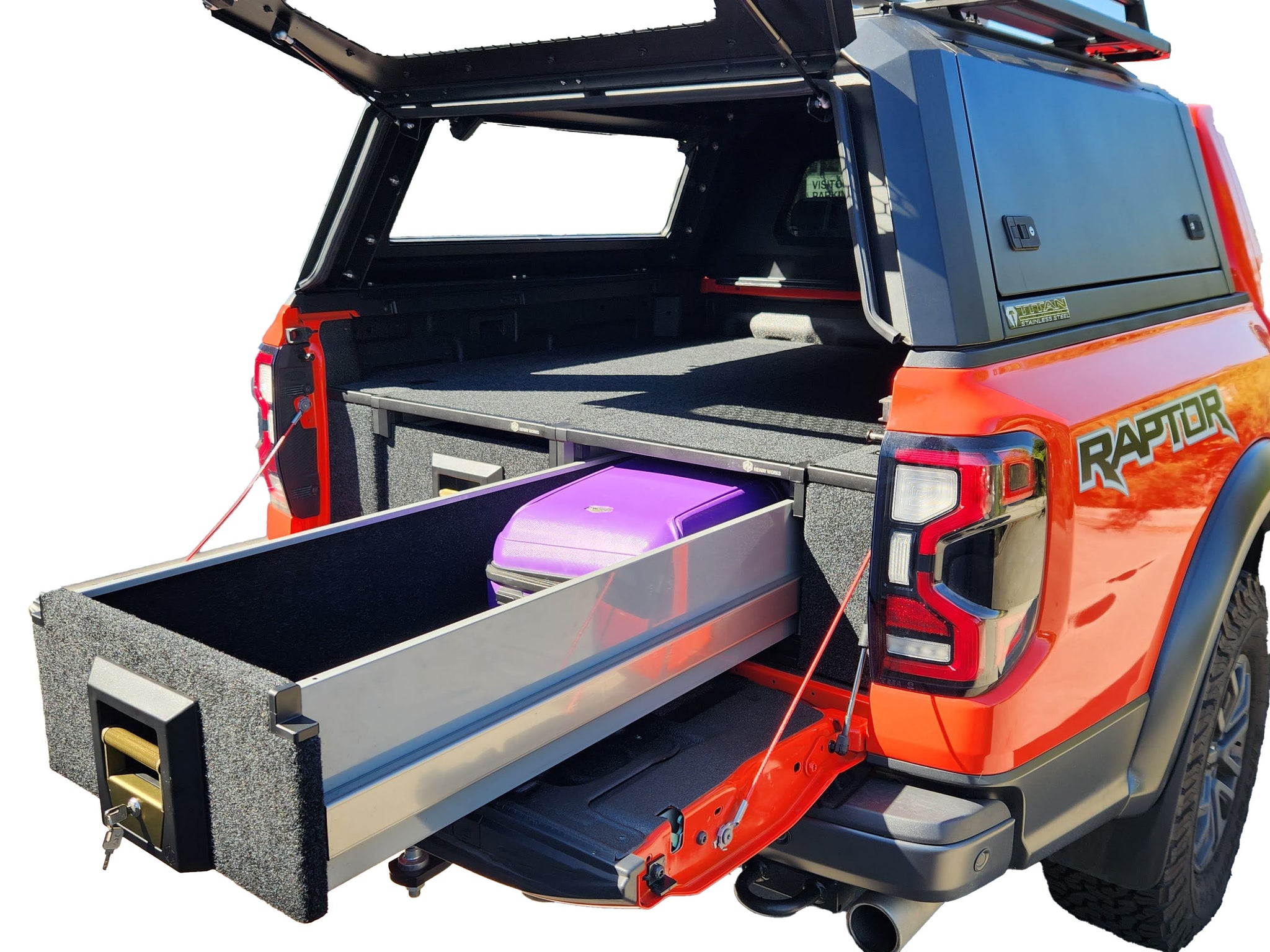 Automotive Restyling Ford RANGER RA (NEXT GEN) DC 2022+ NEWAY WORKS Heavy Duty Drawers - Ul ...