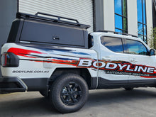 KIA TASMAN 2024+ BLACK TITAN PRO HYBRID CANOPY - Stainless Steel Alloy Modular