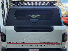 KIA TASMAN 2024+ BLACK TITAN PRO HYBRID CANOPY - Stainless Steel Alloy Modular