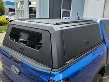 Ford RAPTOR RA (Next Gen) DC 2022+ BLACK TITAN PRO HYBRID CANOPY - Stainless Steel Alloy Modular