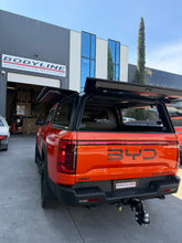 BYD SHARK 2024+ BLACK TITAN PRO HYBRID CANOPY - Stainless Steel Alloy Modular