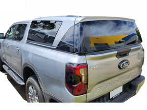 Painted Ford RANGER RA (NEXT GEN) DC 2022+ TL1 Steel Canopy with Lift-Up Side Windows