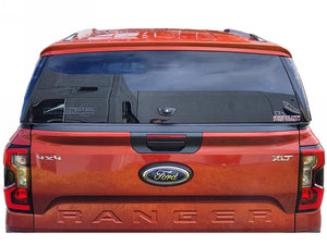 Painted Ford RANGER RA (NEXT GEN) DC 2022+ TL1 Steel Canopy with Lift-Up Side Windows