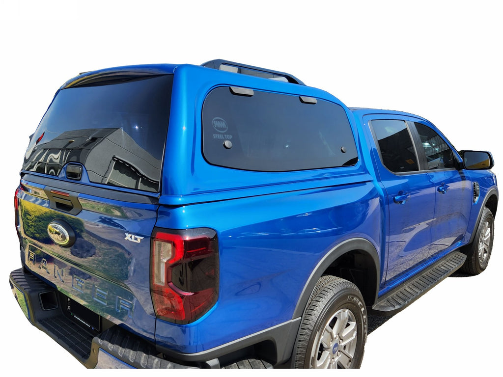 Painted Ford RANGER RA (NEXT GEN) DC 2022+ V2 Steel Canopy with Lift-U ...