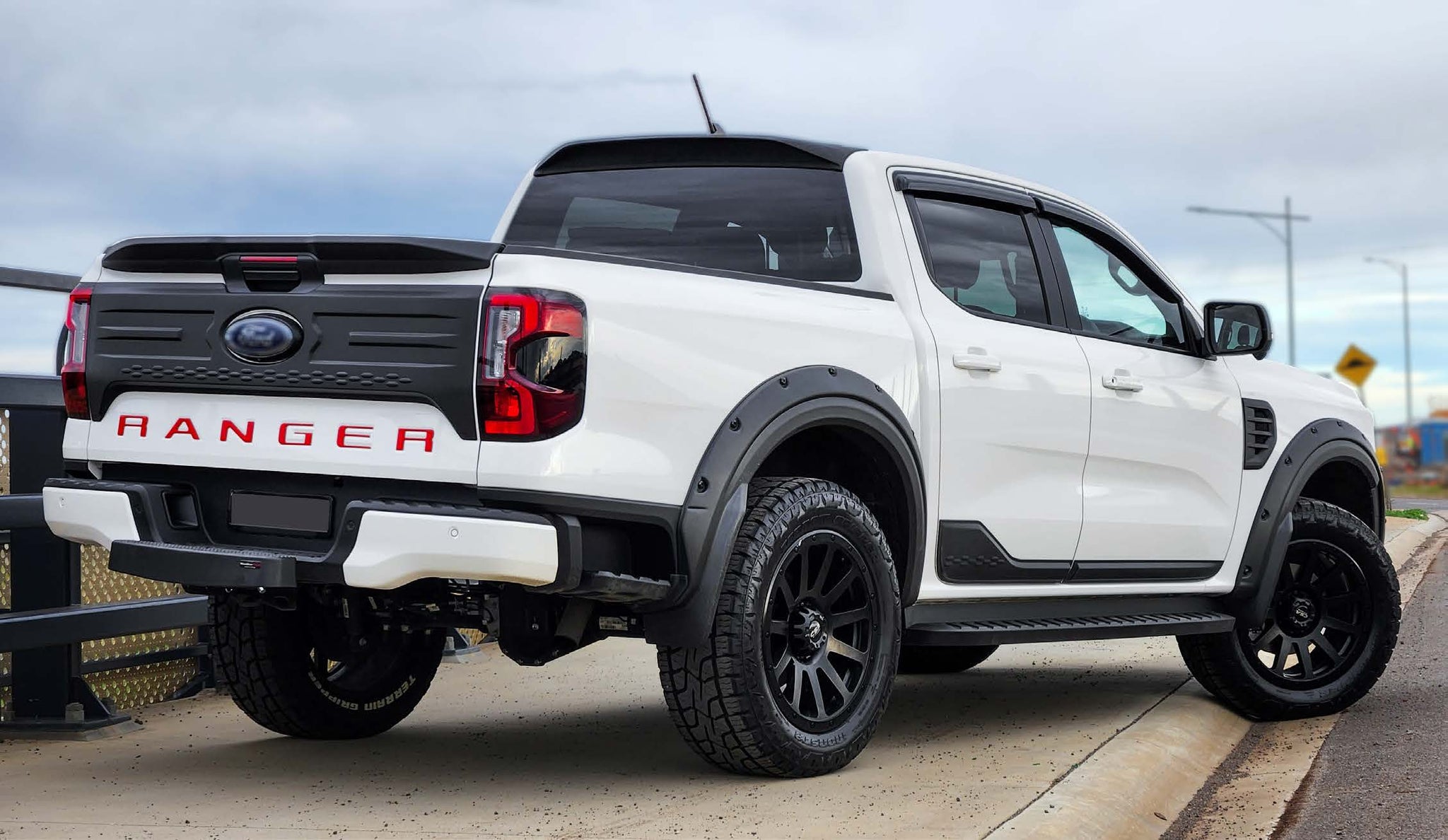 Ford Raptor Rocker Panel Ford RANGER, RAPTOR RA (Next Gen) 2022+ AIR DESIGN Door Rocker Panels ...
