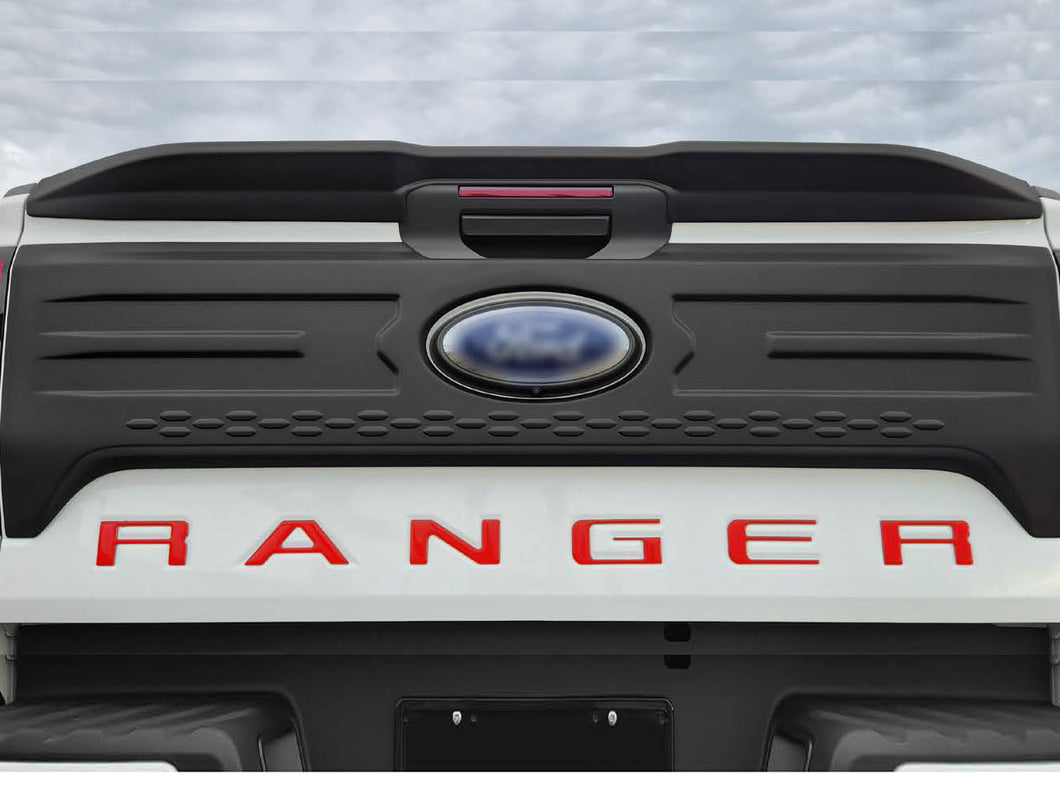Ford RANGER, RAPTOR RA (Next Gen) 2022+ AIR DESIGN Tailgate Applique P ...