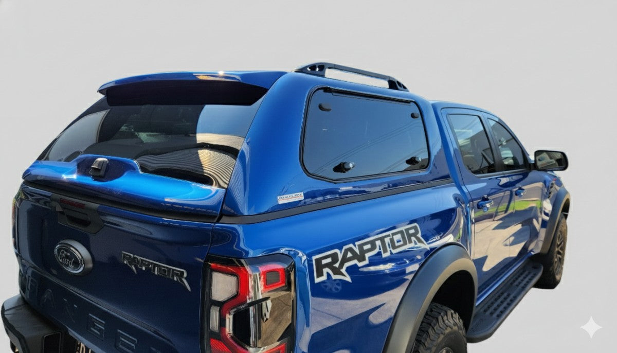 Ford Raptor With Shell Ford RANGER RAPTOR (Next Gen) DC 2022+ Painted AEROSHELL CANOPY ...