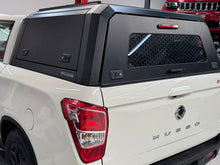 KGM Ssangyong MUSSO SWB 2019-2026 BLACK TITAN HYBRID CANOPY - Stainless Steel Alloy Modular