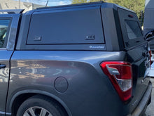 KGM Ssangyong MUSSO SWB 2019-2026 BLACK TITAN HYBRID CANOPY - Stainless Steel Alloy Modular
