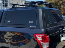 KGM Ssangyong MUSSO SWB 2019-2026 BLACK TITAN HYBRID CANOPY - Stainless Steel Alloy Modular