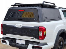 LDV T60 MAX (Luxe, Pro) DC 2019-2024 BLACK TITAN HYBRID CANOPY - Stainless Steel Alloy Modular