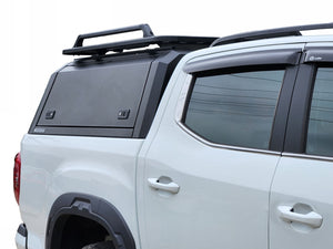 LDV T60 MAX (Luxe, Pro) DC 2019-2024 BLACK TITAN HYBRID CANOPY - Stainless Steel Alloy Modular