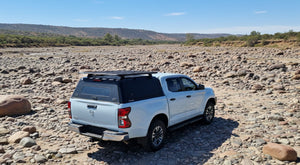 Mazda BT-50 DC 2021-2025 BLACK TITAN HYBRID CANOPY - Stainless Steel A ...