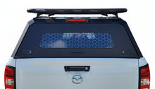 Mazda BT-50 DC 2021-2025 BLACK TITAN HYBRID CANOPY - Stainless Steel Alloy Modular