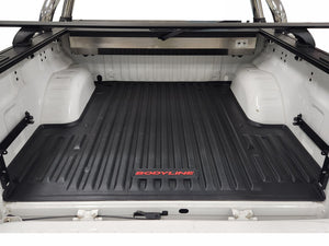 Nissan NAVARA NP300 D23 DC 2021+ UTE TUB MAT - Heavy Duty Moulded Rubber Mat (for Spray & Naked tub)