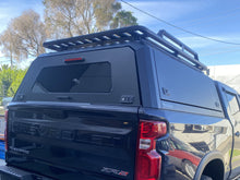 Chev SILVERADO 1500 5ft 2020+ BLACK TITAN HYBRID CANOPY - Stainless Steel Alloy Modular