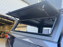 Chev SILVERADO 1500 5ft 2020+ BLACK TITAN HYBRID CANOPY - Stainless Steel Alloy Modular