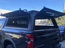 Chev SILVERADO 1500 5ft 2020+ BLACK TITAN HYBRID CANOPY - Stainless Steel Alloy Modular