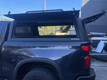 Chev SILVERADO 1500 5ft 2020+ BLACK TITAN HYBRID CANOPY - Stainless Steel Alloy Modular